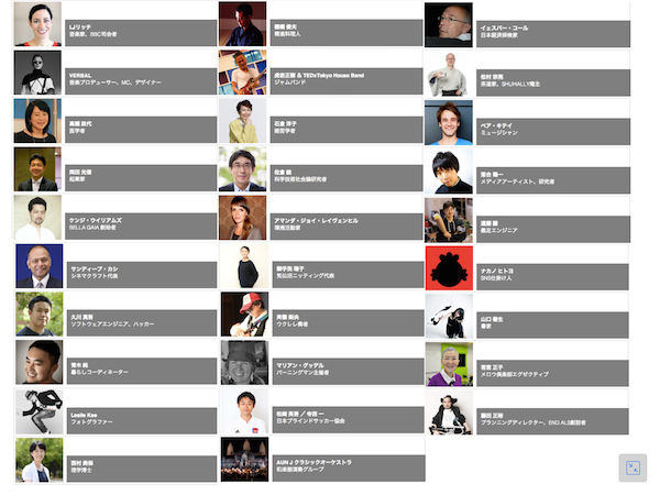 tedxtokyo2014speakers